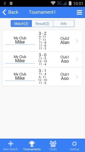 Tournament games